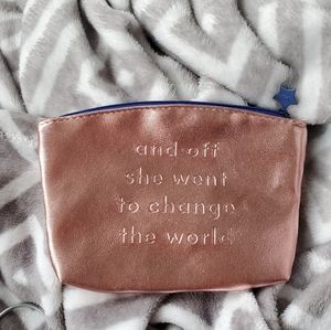 Ipsy Rose Gold Cosmetic Bag